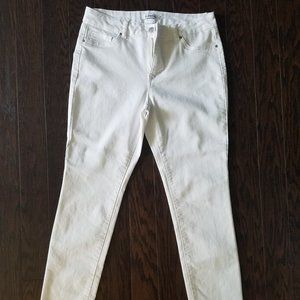 D Jeans Size 12 White Jeans Straight Leg
